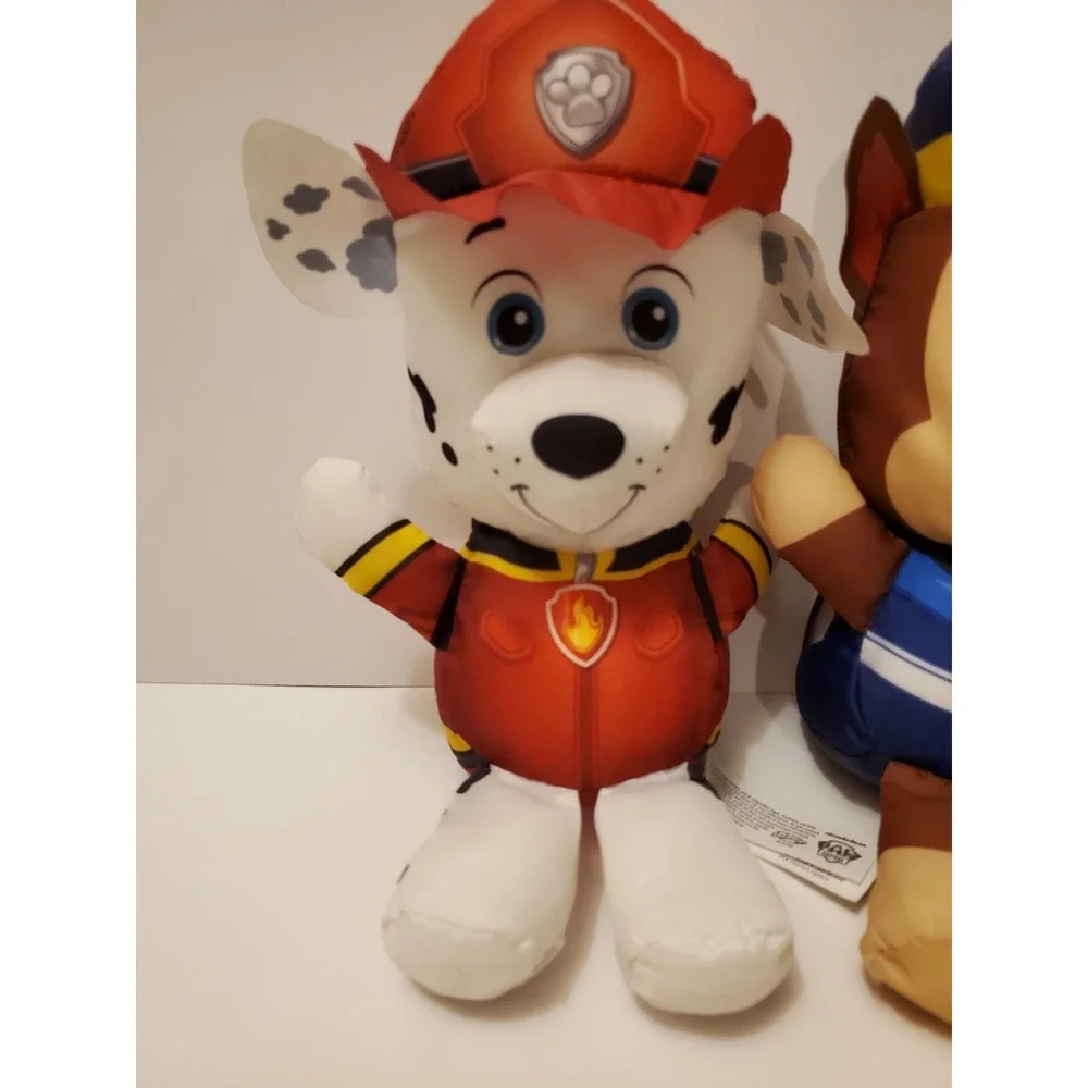 Nickelodeon Paw Patrol CHASE & MARSHALL‎ Plush Stuffed Animal Bundle